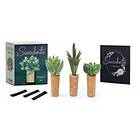 Succulents Magnet Set