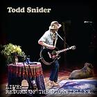 Todd Snider Live: Return Of The Storyteller CD