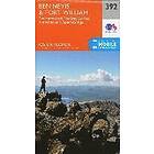 Ordnance Survey: Ben Nevis and Fort William, the Mamores Grey Corries, Kinlochleven Spean Bridge