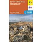Ordnance Survey: South Pennines, Burnley, Hebden Bridge, Keighley &; Todmorden