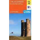Ordnance Survey: The Cotswolds, Burford, Chipping Campden, Cirencester &; Stow-on-the Wold