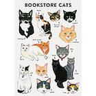 Mount: Bibliophile Flexi Journal Bookstore Cats