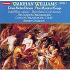 London Philharmonic Orchestra Vaughan Williams: Dona Nobis Pacem; Five Mystical Songs CD