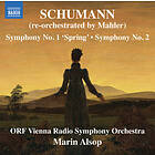 ORF VIENNA RADIO SYMPHONY ORCHESTRA Schumann: Symphonies Nos. 1 "Spring" & 2 (Re-Orchestrated By Mahler) CD