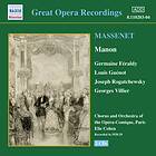 Jules Massenet Massenet: Manon CD