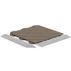 HestraPlattan Golvplatta Deck 45 Soft Brown