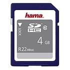 Hama SDHC Class 10 22MB/s 4GB