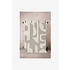 Jotex HASSANE ullmatta 170x230 cm Grey/naturvit 230 170