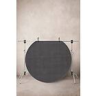 Jotex SCOTT slätvävd Teppe ø 110 cm Grønn/brun