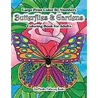 Zenmaster Coloring Books: Large Print Color By Numbers Butterflies &; Gardens Co