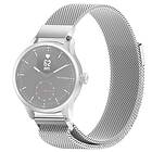 Skalo Milanese Loop till Withings ScanWatch 42mm Silver
