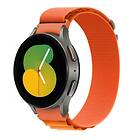 Artic Elastiskt nylon Armband Samsung Galaxy Watch 5 (40mm) Orange