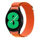 Artic Elastiskt nylon Armband Samsung Galaxy Watch 4 (40mm) Orange