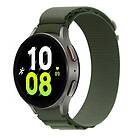 Artic Elastiskt nylon Armband Samsung Galaxy Watch 5 (44mm) Army