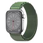 Artic Elastiskt nylon Armband Apple Watch 8 (45mm) Army