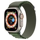 Artic Elastiskt nylon Armband Apple Watch Ultra (49mm) Army