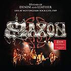 Saxon 10 Years Of Denim And Leather: Live At Nottingham Rock City 1989 LP