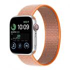 Nylon Armband Apple Watch SE 2022 (40mm) Spicy Orange