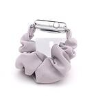Skalo Scrunchie armband Apple Watch 42/44/45/49mm Grå