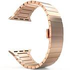 Skalo Metallarmband ""Flat"" Apple Watch 38/40/41mm Roséguld