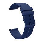 Skalo Silikonarmband till Samsung Watch 3 41mm Mörkblå