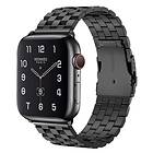 Skalo Fyrkant Metallarmband Apple Watch 42/44/45/49mm Svart