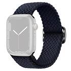 Skalo Flätat tygarmband Apple Watch 42/44/45/49mm Antracit