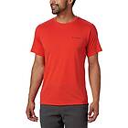 Columbia herr Maxtrail kortärmad logo t-shirt, eldstad, L