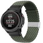 Flätat Elastiskt Armband Garmin Fenix 5X Army