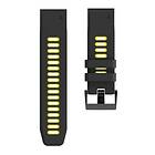 Twin Sport Armband Garmin Fenix 7S Sort/gul