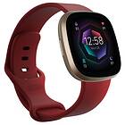 Sport Armband Fitbit Sense 2 Mörkröd