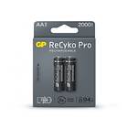 GP Batteries ReCyko Pro AA 2000 mAh 2-pack