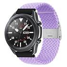 Flätat Elastiskt Armband Samsung Galaxy Watch 3 (41mm) Ljuslila