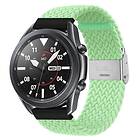 Flätat Elastiskt Armband Samsung Galaxy Watch 3 (41mm) Pistachio