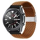 Flätat Elastiskt Armband Samsung Galaxy Watch 3 (41mm) Brun