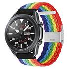 Flätat Elastiskt Armband Samsung Galaxy Watch 3 (41mm) Pride