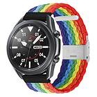 Flätat Elastiskt Armband Samsung Galaxy Watch 3 (45mm) Pride