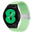 Flätat Elastiskt Armband Samsung Galaxy Watch 4 (40mm) Pistachio