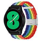 Flätat Elastiskt Armband Samsung Galaxy Watch 4 (40mm) Pride