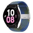 Flätat Elastiskt Armband Samsung Galaxy Watch 5 (40mm) Blågrön