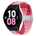 Flätat Elastiskt Armband Samsung Galaxy Watch 5 (40mm) Gradientred