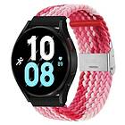 Flätat Elastiskt Armband Samsung Galaxy Watch 5 (44mm) Gradientred