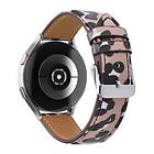 Klockarmband för Samsung Galaxy Watch Active1/2 Gen Leopard Mönster