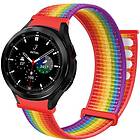 Nylon Armband No-Gap Samsung Galaxy Watch 4 Classic (42mm) Pride