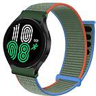 Nylon Armband No-Gap Samsung Galaxy Watch 4 (44mm) Olive