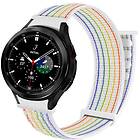 Nylon Armband No-Gap Samsung Galaxy Watch 4 Classic (42mm) Pride Edi