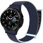 Nylon Armband No-Gap Samsung Galaxy Watch 4 Classic (42mm) Abyss
