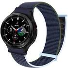 Nylon Armband No-Gap Samsung Galaxy Watch 4 Classic (46mm) Abyss