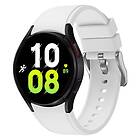 Silikon Armband No-Gap Samsung Galaxy Watch 5 (40mm) Vit