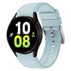 Silikon Armband No-Gap Samsung Galaxy Watch 5 (44mm) Ljusblå